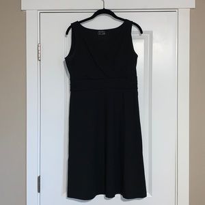 [Eddie Bauer] Lily Travex Crossover Dress, Black